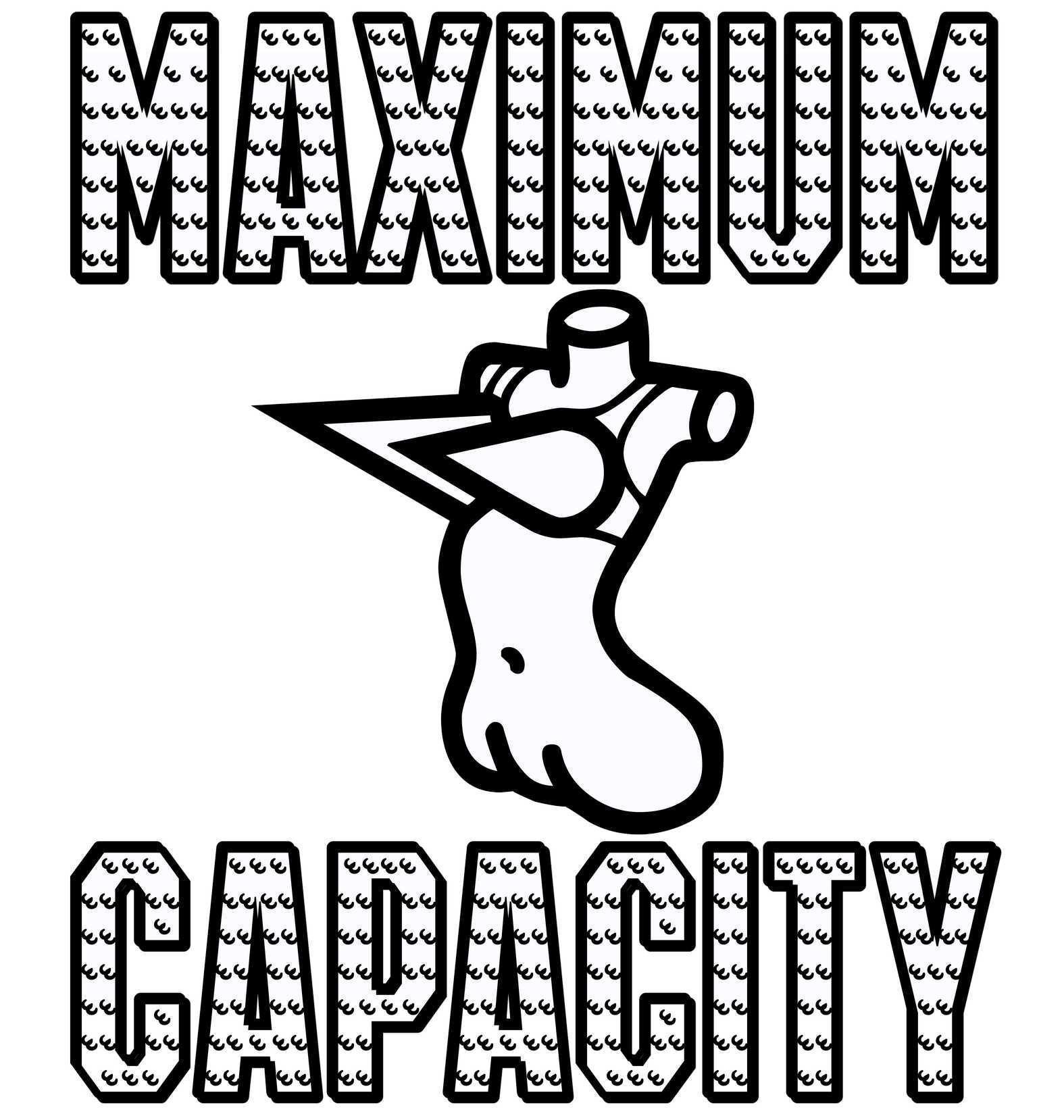 Maximum Capacity - Women's Baby Tee - Witty Twisters Fashions