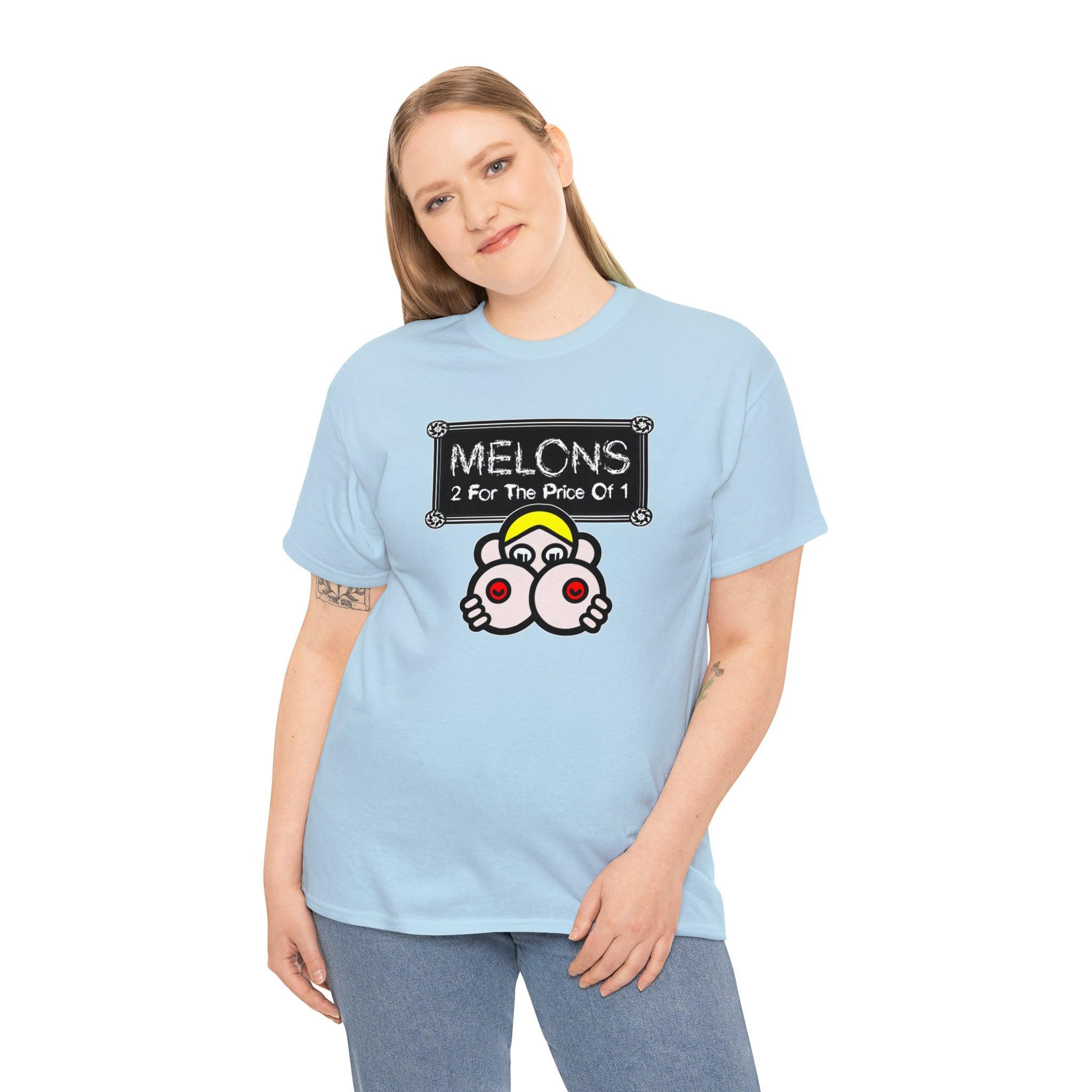 Melons 2 For The Price Of 1 - T-Shirt - Witty Twisters Fashions