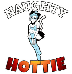 Naughty Hottie - T-Shirt - Witty Twisters Fashions