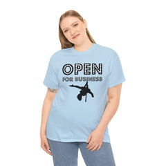 Open For Business - T-Shirt - Witty Twisters Fashions