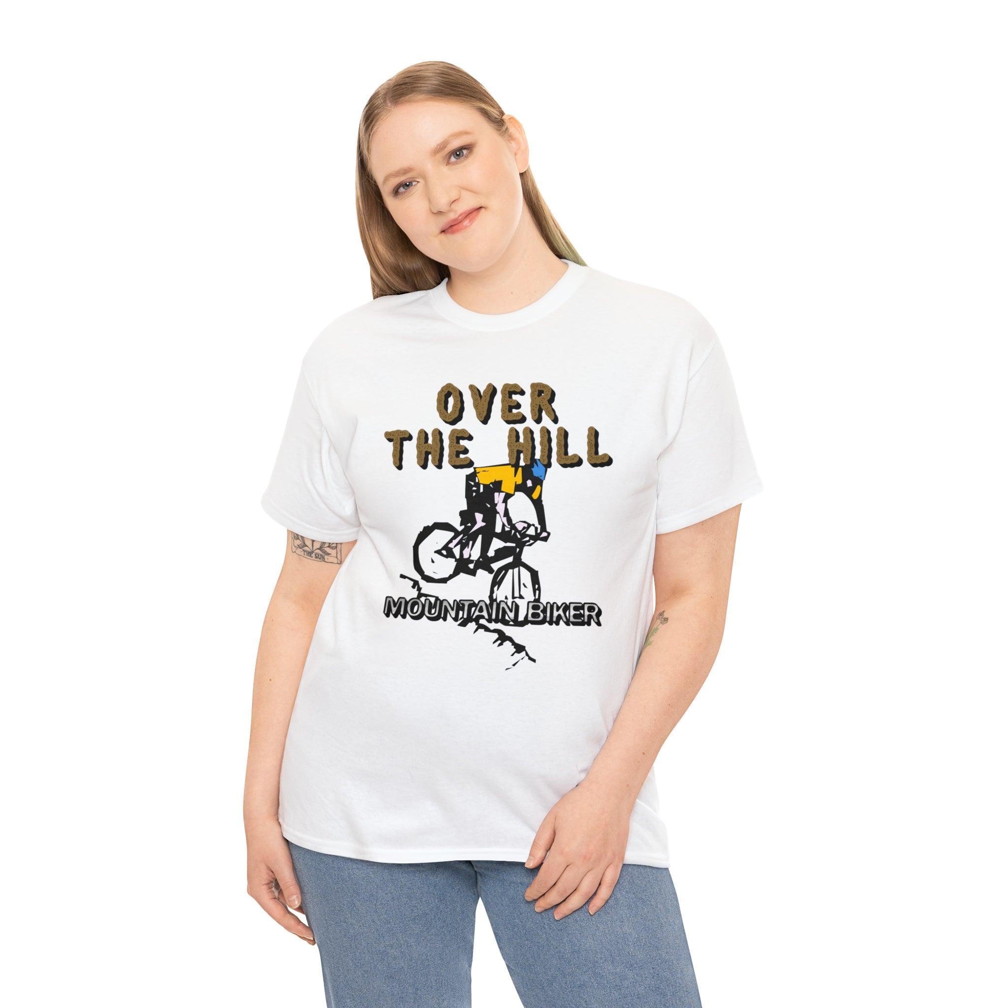Over The Hill Mountain Biker - T-Shirt - Witty Twisters Fashions