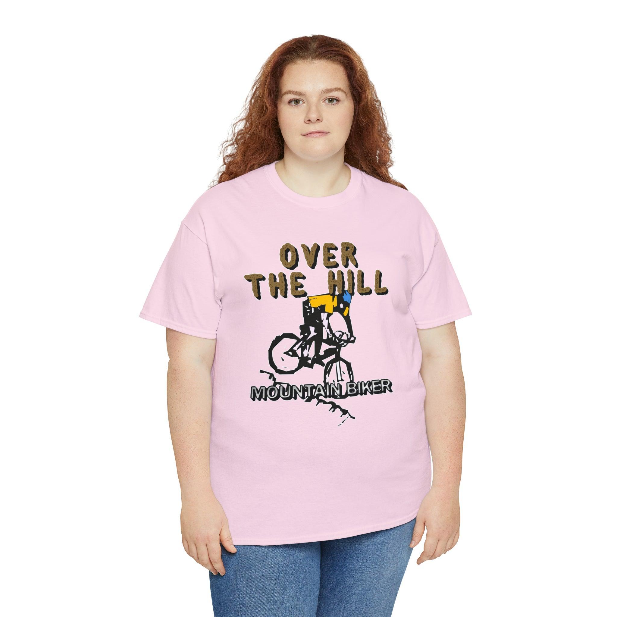 Over The Hill Mountain Biker - T-Shirt - Witty Twisters Fashions