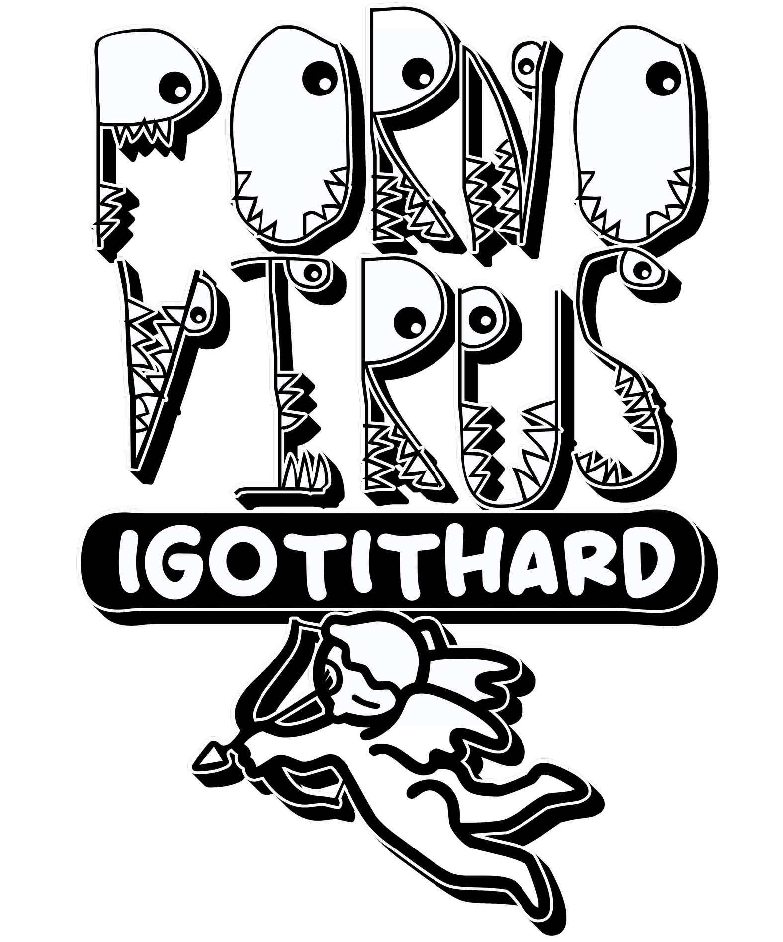 Porno Virus I Got It Hard - T-Shirt - Witty Twisters Fashions