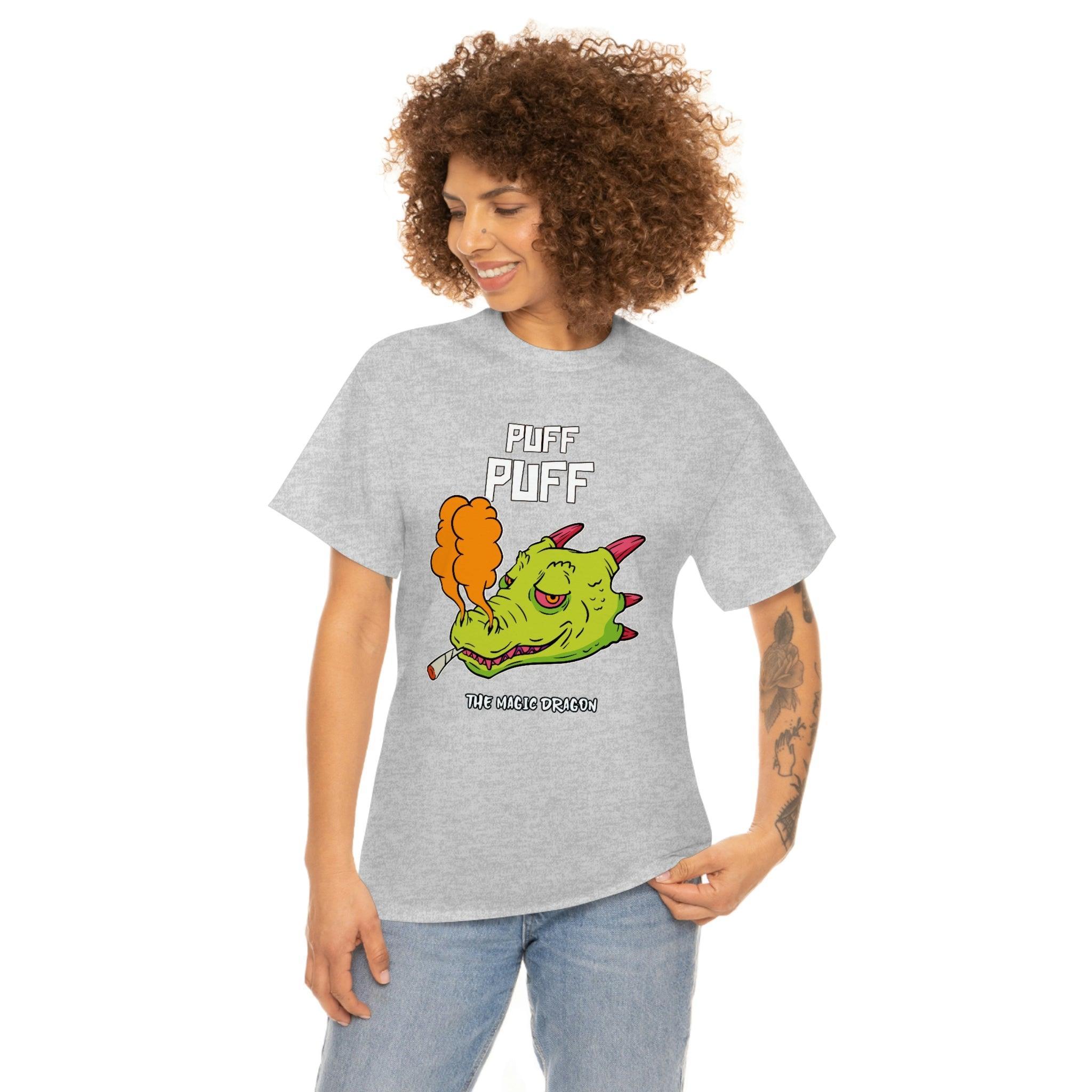 Puff Puff The Magic Dragon - T-Shirt - Witty Twisters Fashions