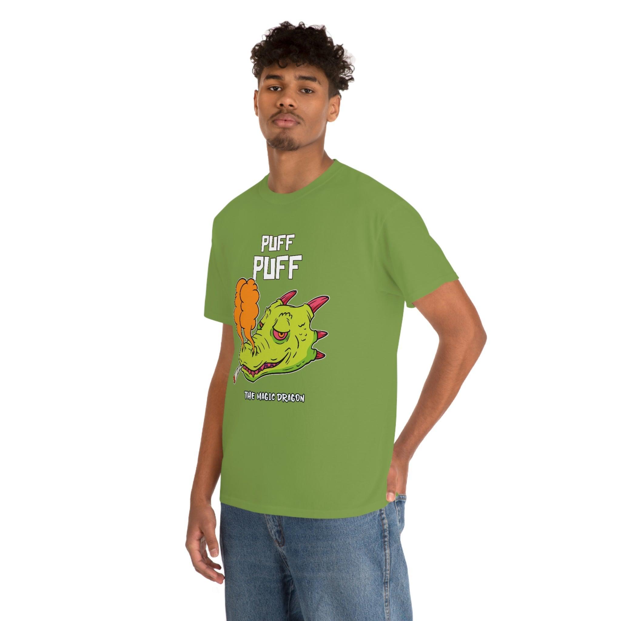 Puff Puff The Magic Dragon - T-Shirt - Witty Twisters Fashions