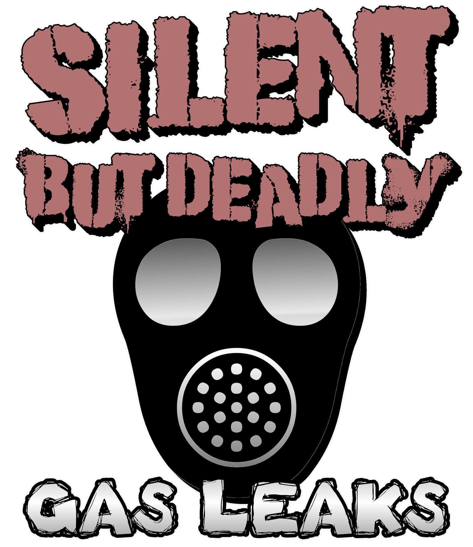 Silent But Deadly Gas Leaks - Velveteen Plush Blanket - Witty Twisters Fashions