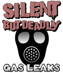 Silent But Deadly Gas Leaks - Velveteen Plush Blanket - Witty Twisters Fashions
