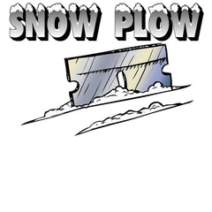 Snow Plow - T-Shirt - Witty Twisters Fashions