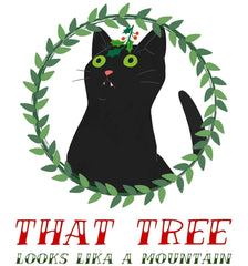 That Tree Looks Like A Mountain - Framed Poster - Witty Twisters Fashions