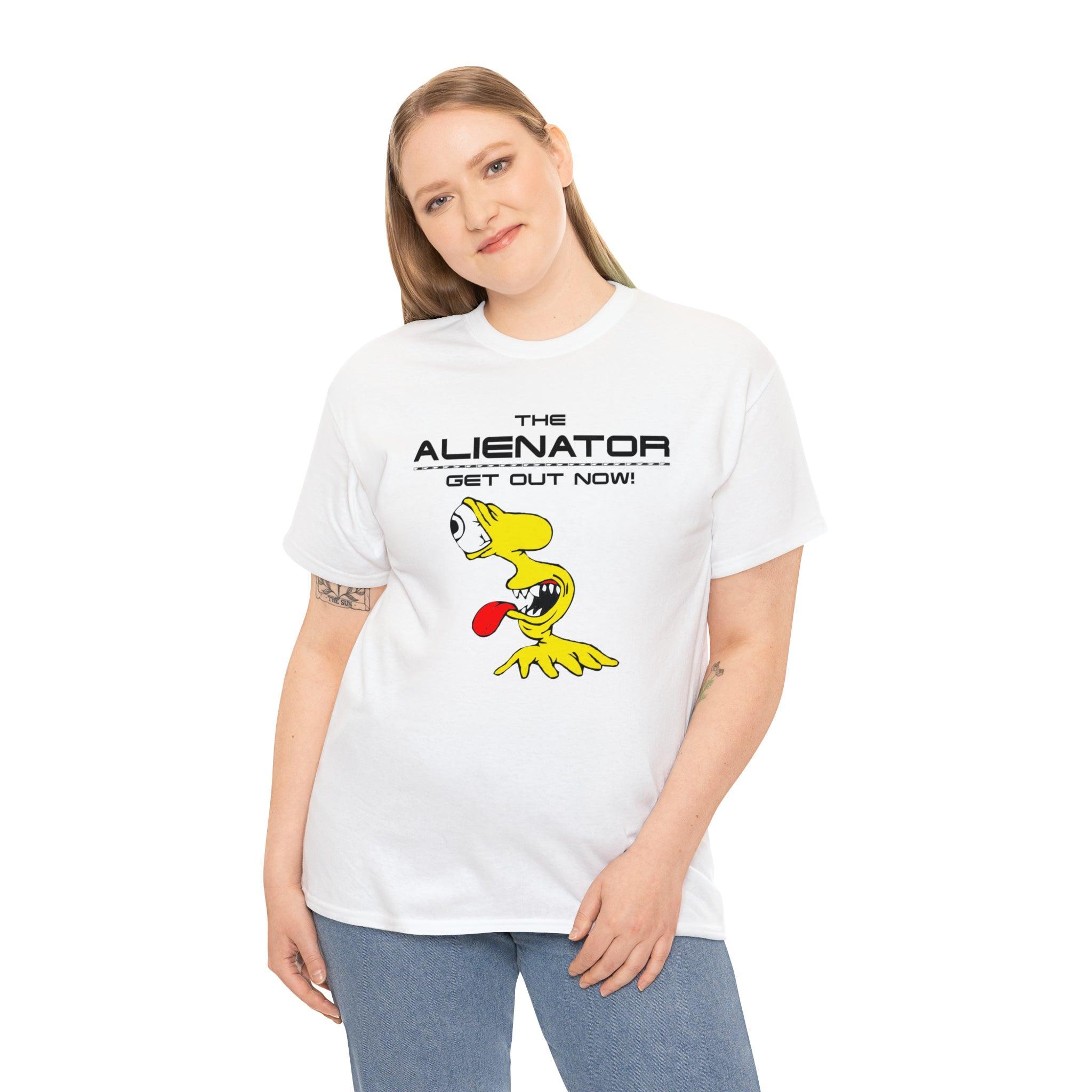 The Alienator Get Out Now! - T-Shirt - Witty Twisters Fashions