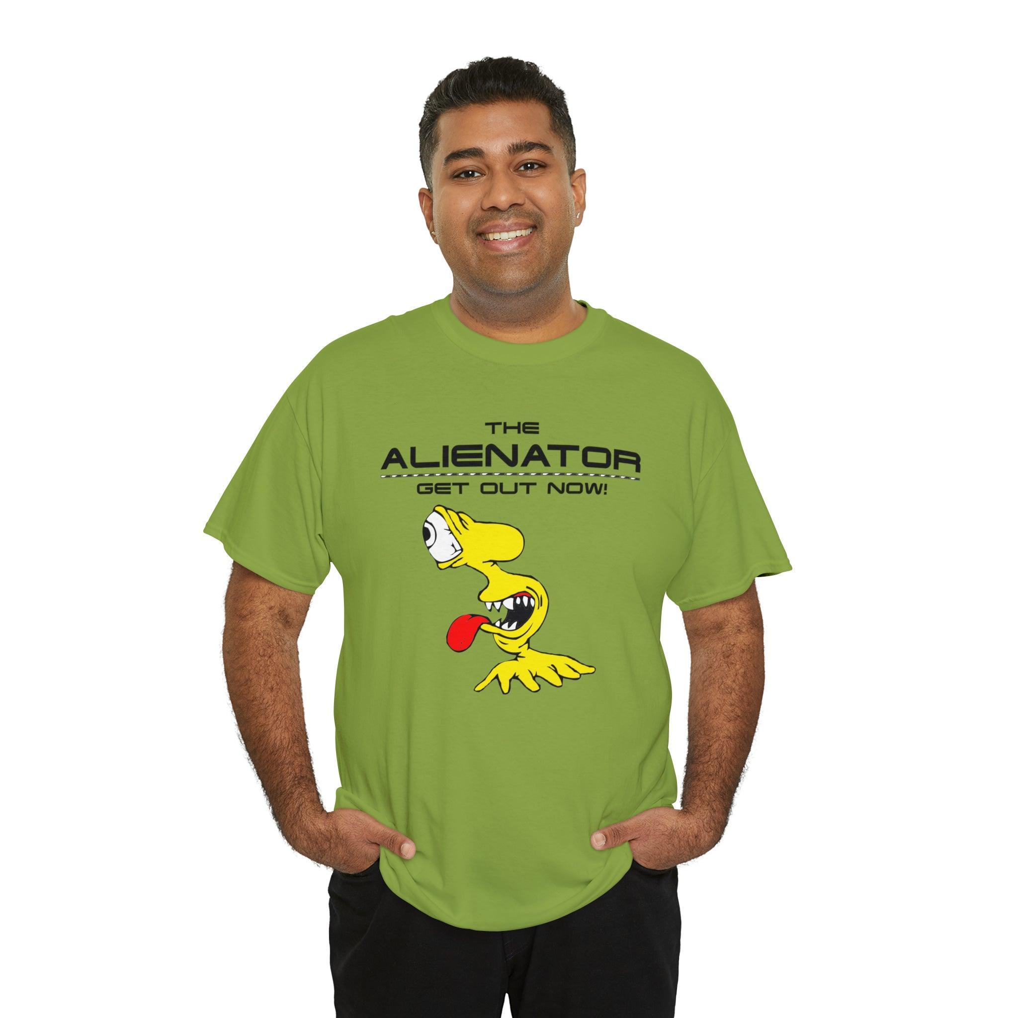 The Alienator Get Out Now! - T-Shirt - Witty Twisters Fashions