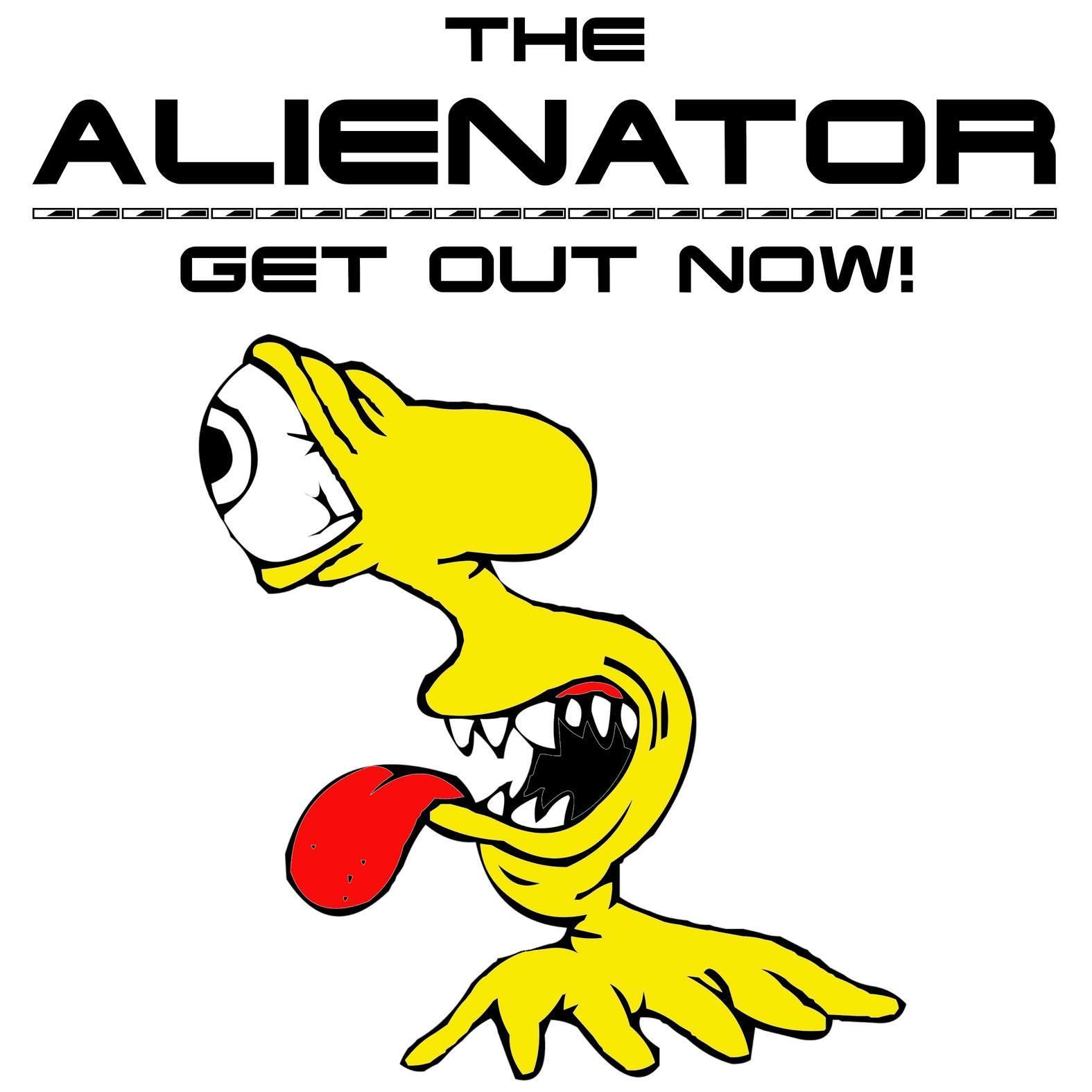 The Alienator Get Out Now! - T-Shirt - Witty Twisters Fashions