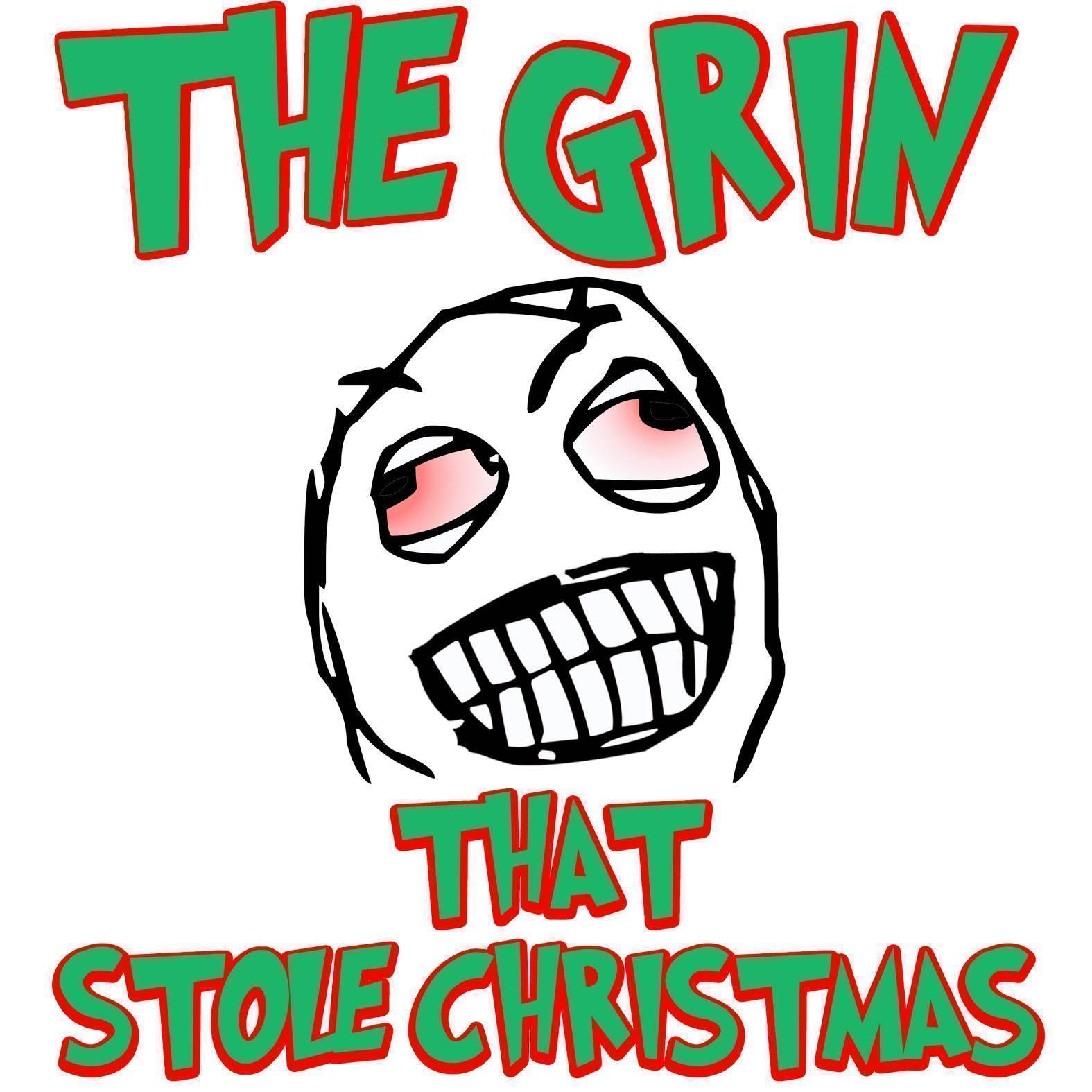 The Grin That Stole Christmas - Framed Poster - Witty Twisters Fashions