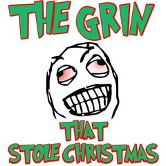 The Grin That Stole Christmas - Framed Poster - Witty Twisters Fashions