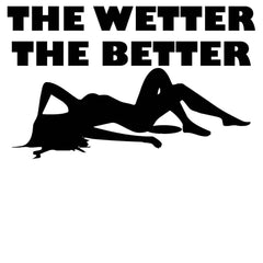The Wetter The Better - Women's Crop Top - Witty Twisters Fashions