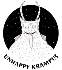 Unhappy Krampus - Shoulder Dress - Witty Twisters Fashions