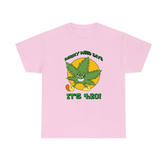 Wacky Weed Says It's 4:20! - T-Shirt - Witty Twisters Fashions