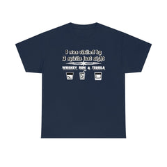 I was visited by 3 spirits last night Whiskey Rum and Tequila - T-Shirt - Witty Twisters Fashions