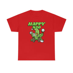 Happy 420 - T-Shirt - Witty Twisters Fashions
