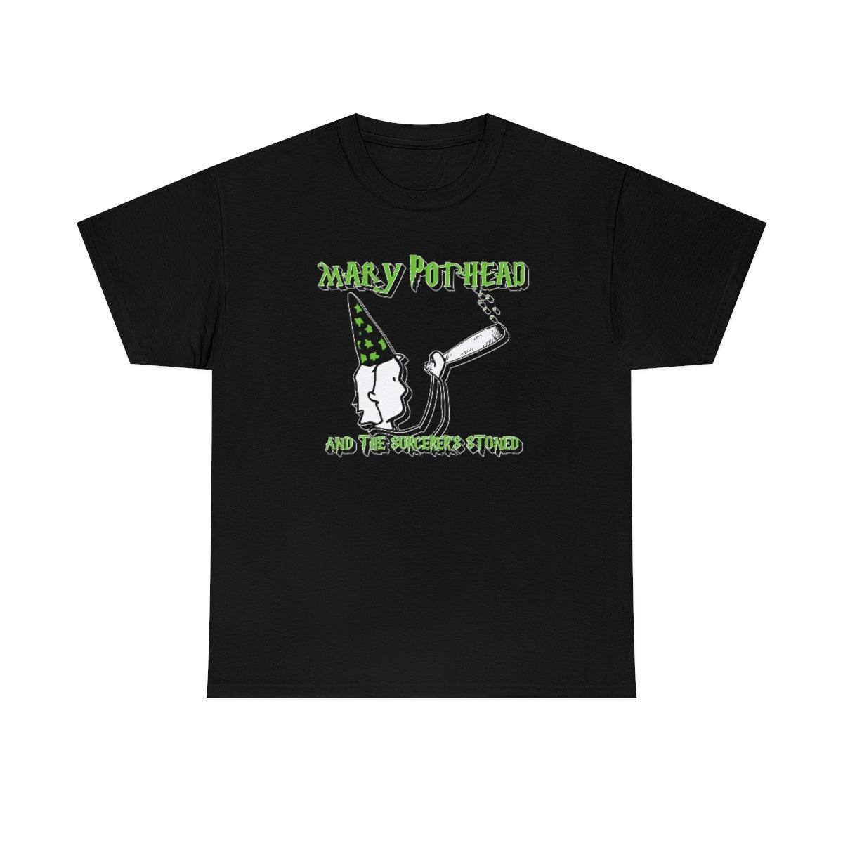 Mary Pothead And The Sorcerer's Stoned - T-Shirt - Witty Twisters Fashions