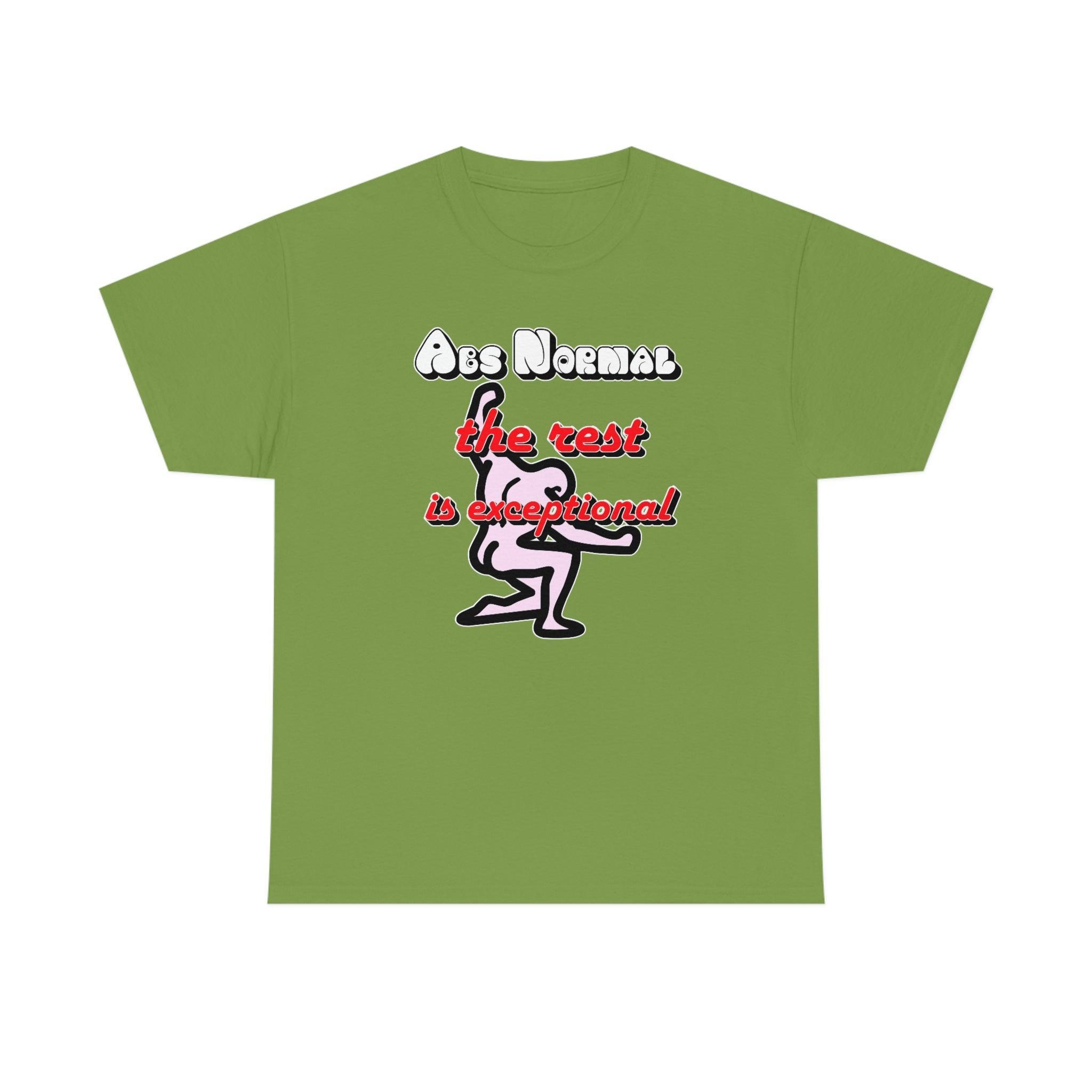 Abs Normal The Rest Is Exceptional - T-Shirt - Witty Twisters Fashions
