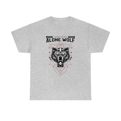 Alone Wolf Looking For Love - T-Shirt - Witty Twisters Fashions