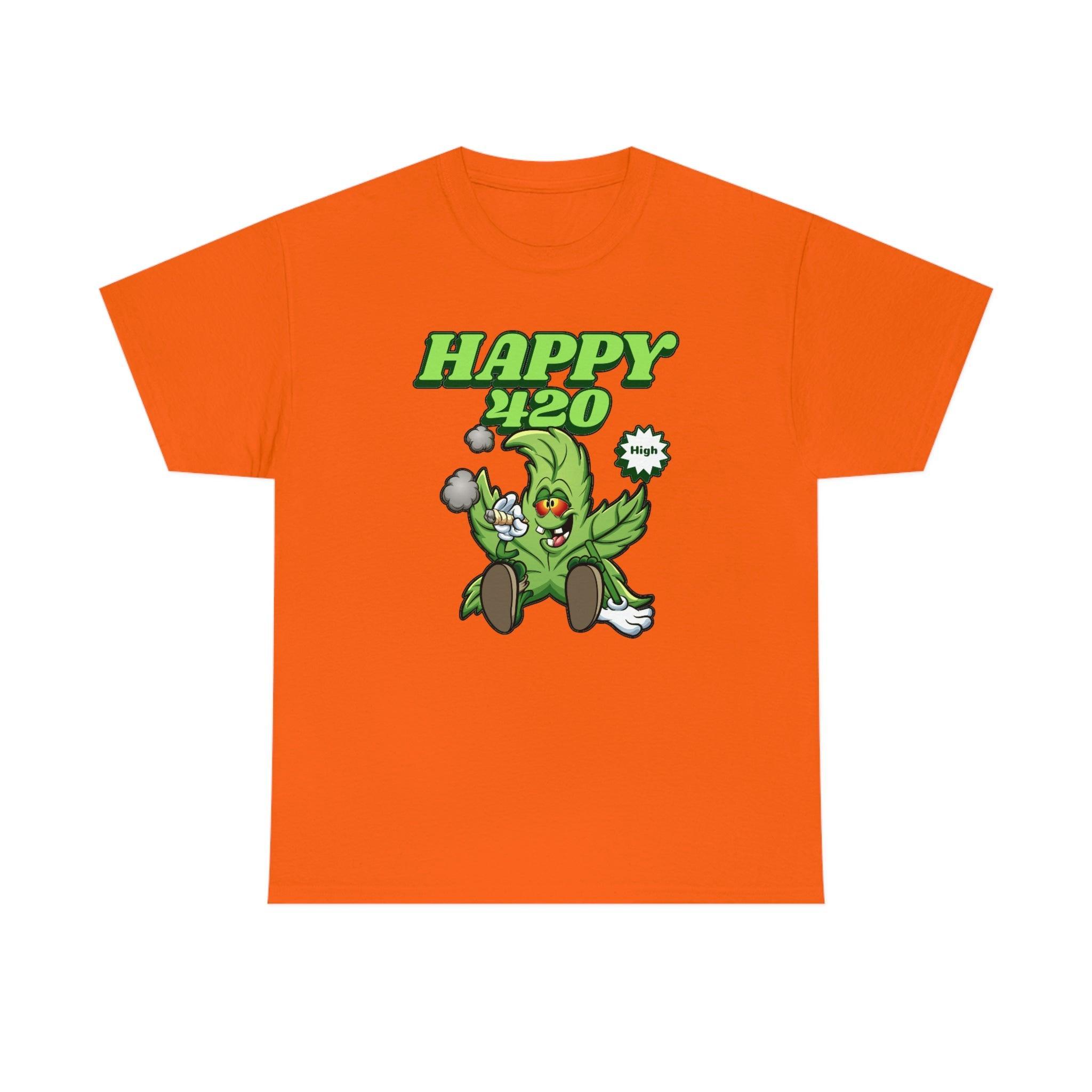 Happy 420 - T-Shirt - Witty Twisters Fashions