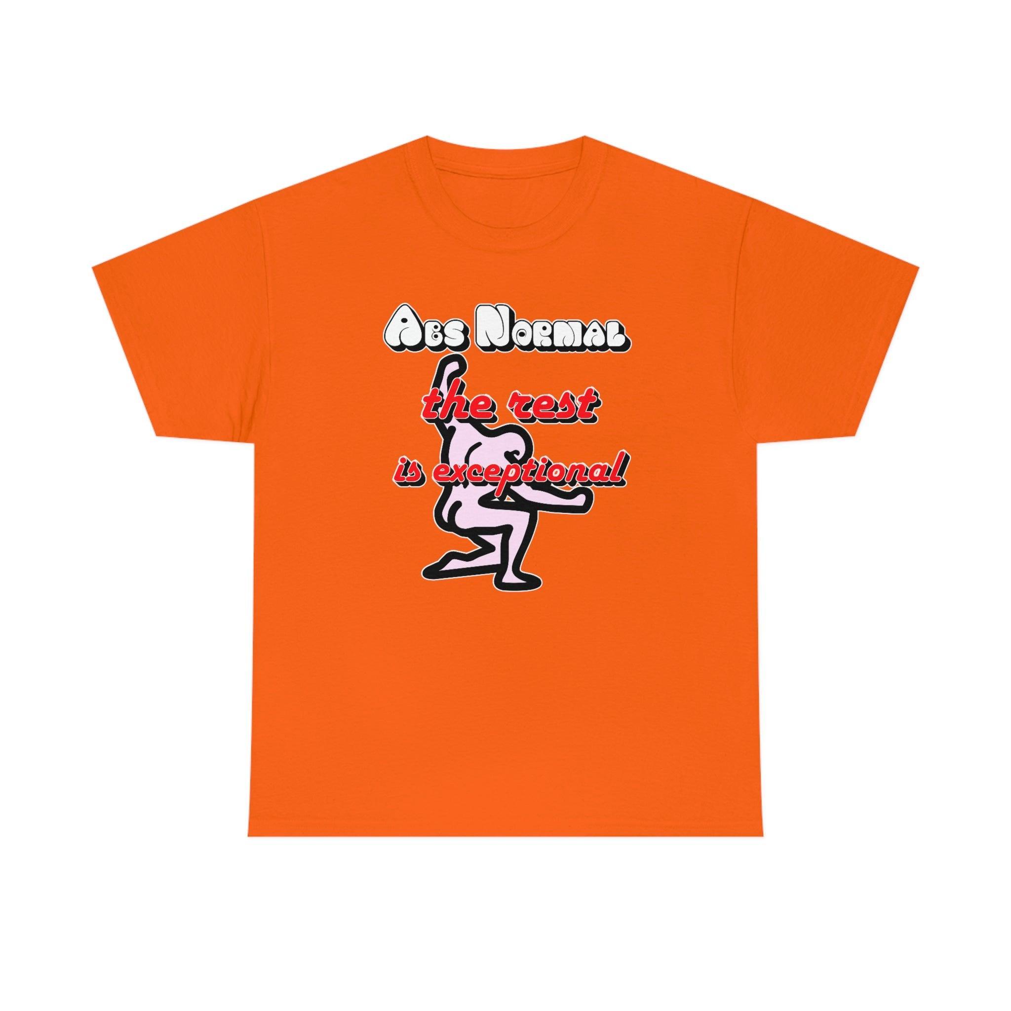 Abs Normal The Rest Is Exceptional - T-Shirt - Witty Twisters Fashions