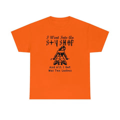 I Went Into An S+M Shop And All I Got Was 10 Lashes - T-Shirt - Witty Twisters Fashions