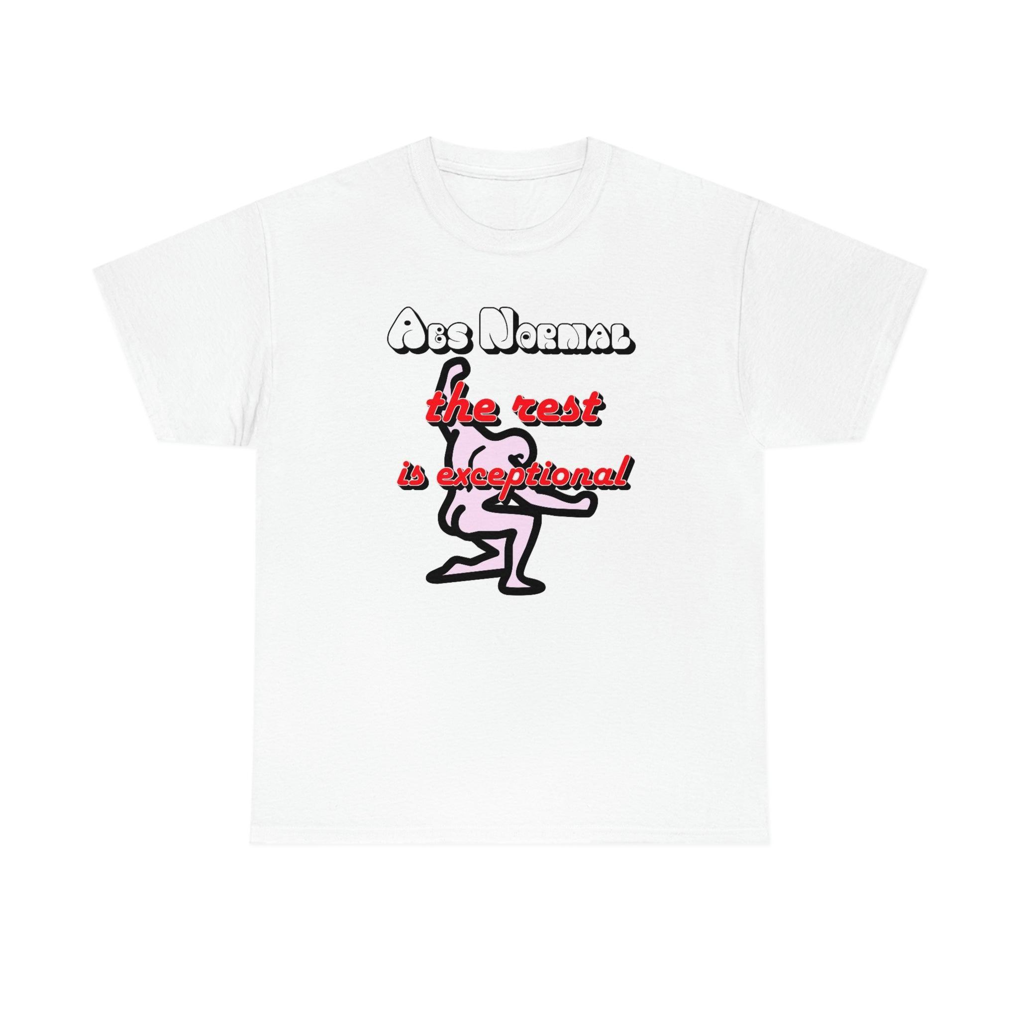 Abs Normal The Rest Is Exceptional - T-Shirt - Witty Twisters Fashions