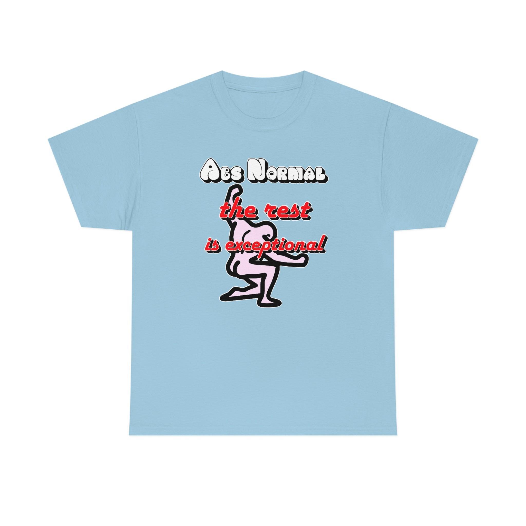 Abs Normal The Rest Is Exceptional - T-Shirt - Witty Twisters Fashions