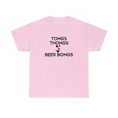Tongs Thongs & Beer Bongs - T-Shirt - Witty Twisters Fashions