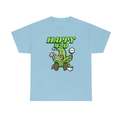 Happy 420 - T-Shirt - Witty Twisters Fashions