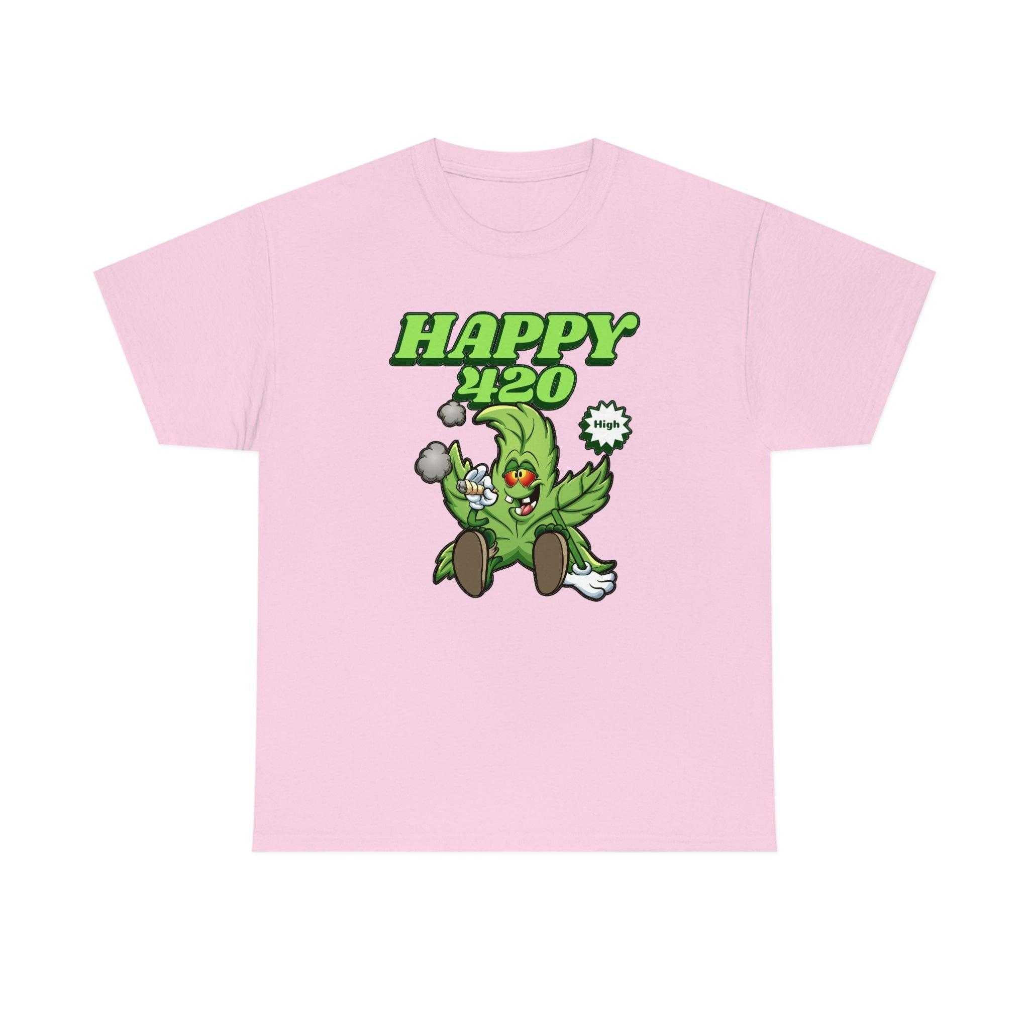 Happy 420 - T-Shirt - Witty Twisters Fashions