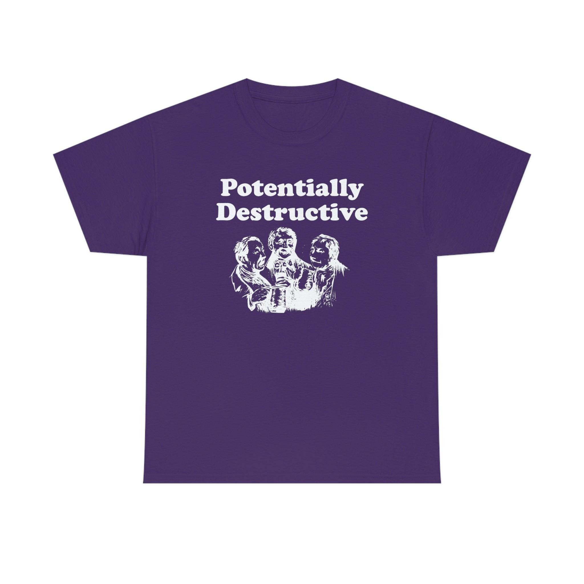 Potentially Destructive - T-Shirt - Witty Twisters Fashions