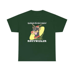 Rudolph The Red-Nosed Rottweiler - T-Shirt - Witty Twisters Fashions