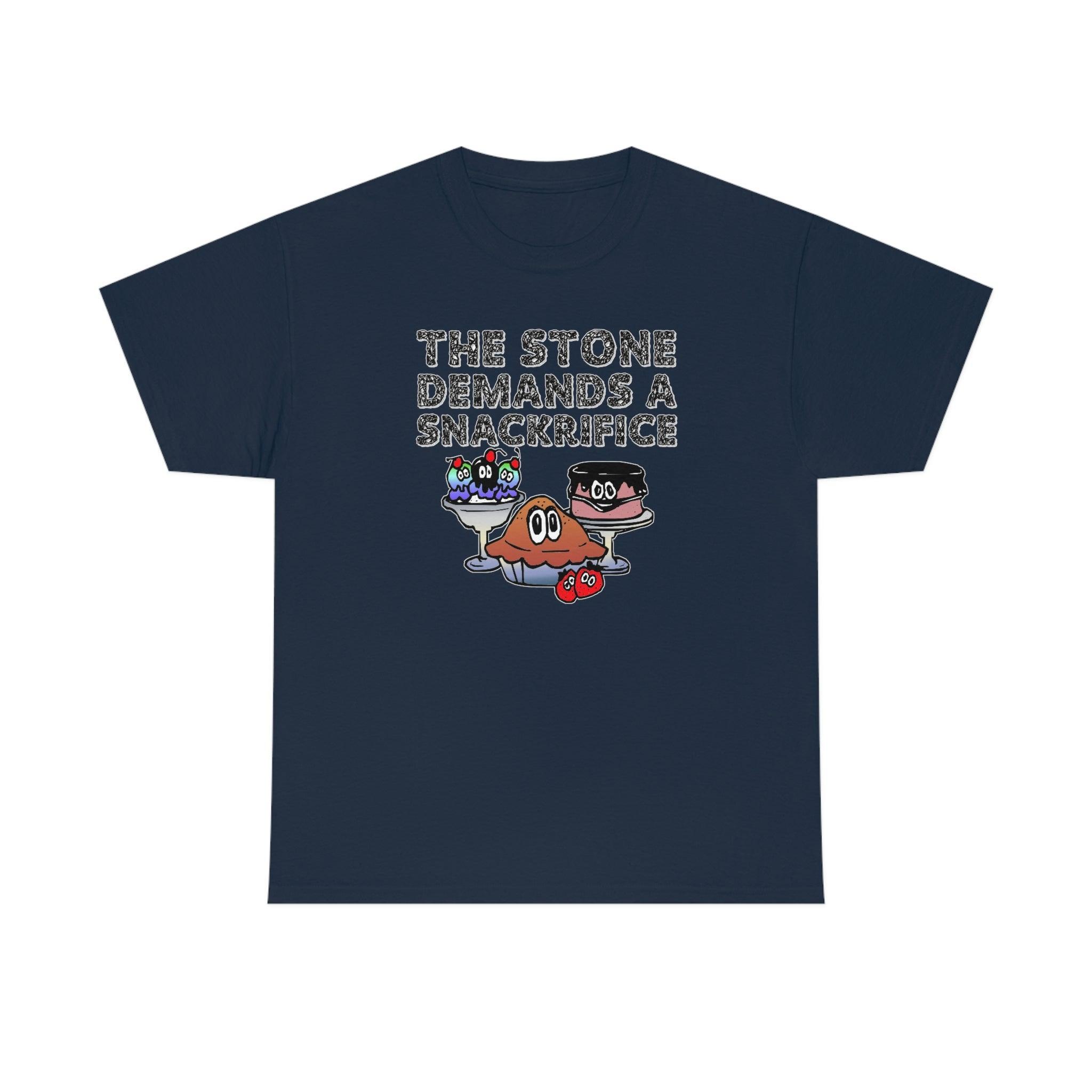 The Stone Demands A Snackrifice - T-Shirt - Witty Twisters Fashions