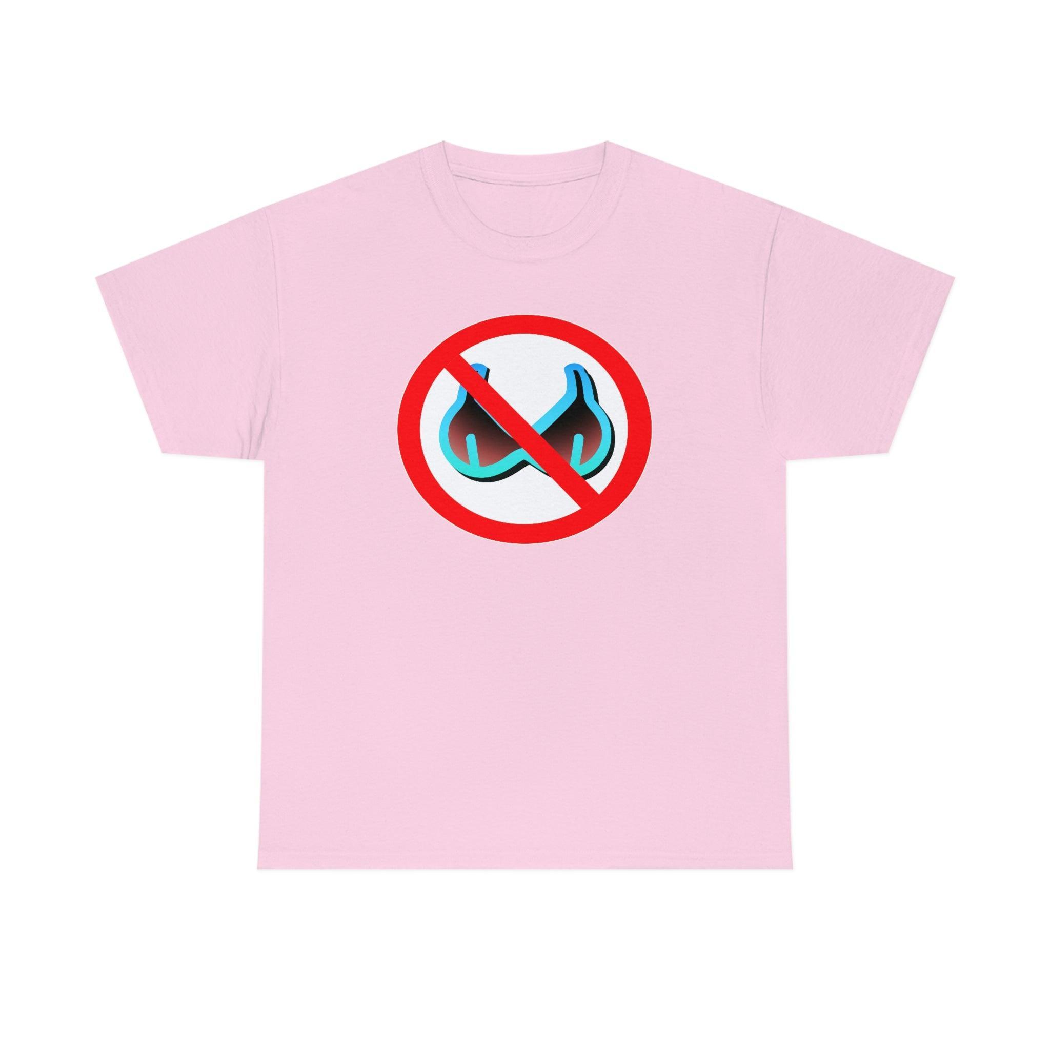 No Bra Sign - T-Shirt - Witty Twisters Fashions