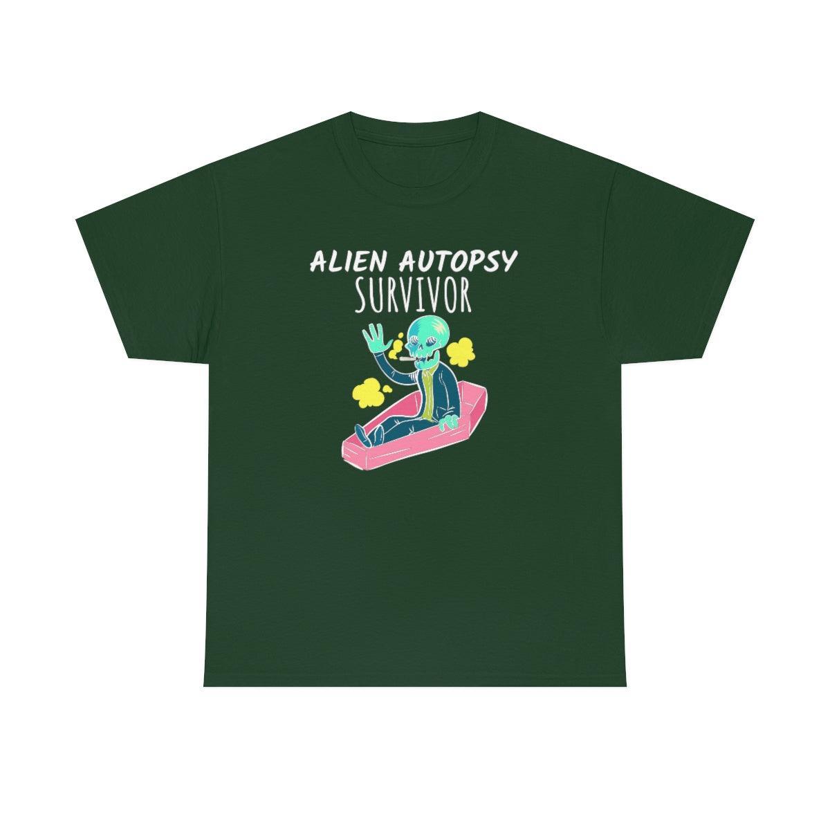 Alien Autopsy Survivor - T-Shirt - Witty Twisters Fashions