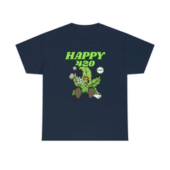 Happy 420 - T-Shirt - Witty Twisters Fashions