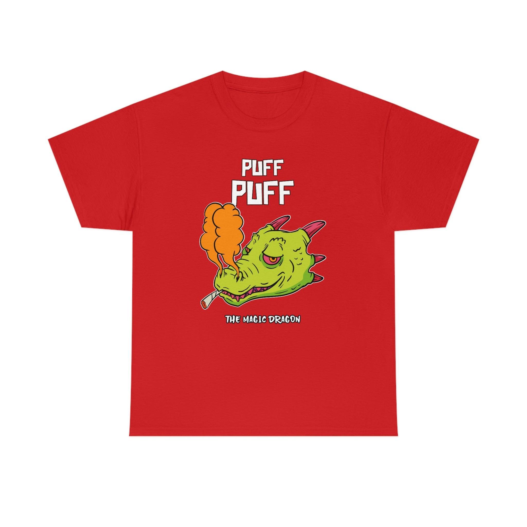 Puff Puff The Magic Dragon - T-Shirt - Witty Twisters Fashions