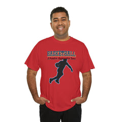 Basketball A Passive Aggressive Game - T-Shirt - Witty Twisters Fashions