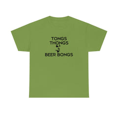 Tongs Thongs & Beer Bongs - T-Shirt - Witty Twisters Fashions