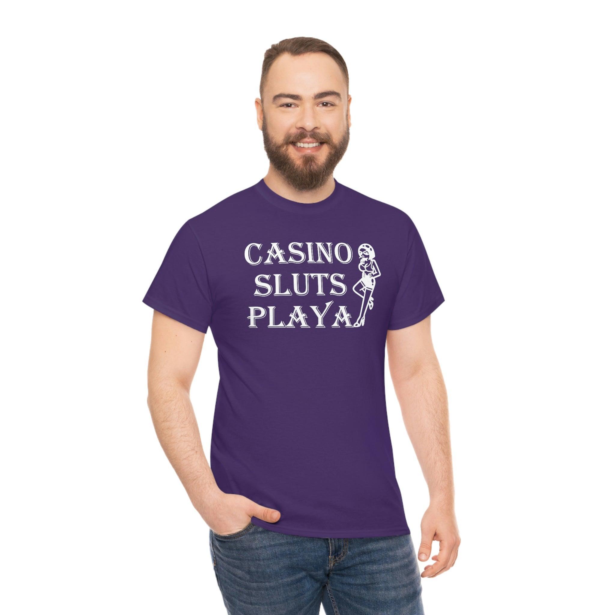 Casino Sluts Playa - T-Shirt - Witty Twisters Fashions