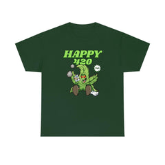Happy 420 - T-Shirt - Witty Twisters Fashions