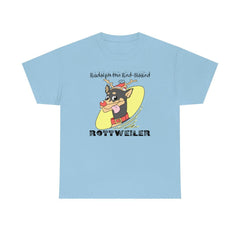 Rudolph The Red-Nosed Rottweiler - T-Shirt - Witty Twisters Fashions