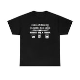 I was visited by 3 spirits last night Whiskey Rum and Tequila - T-Shirt - Witty Twisters Fashions