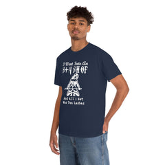I Went Into An S+M Shop And All I Got Was 10 Lashes - T-Shirt - Witty Twisters Fashions