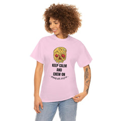 Keep Calm and Chew On Pizza or Death - T-Shirt - Witty Twisters Fashions