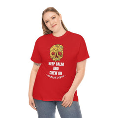 Keep Calm and Chew On Pizza or Death - T-Shirt - Witty Twisters Fashions